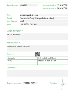 Sermorelin 5mg