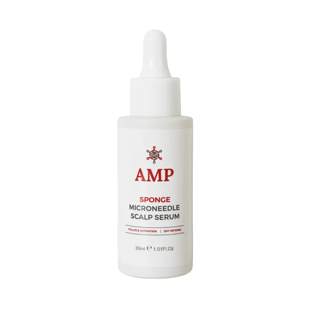 Sponge Microneedle Scalp Serum – Hydrolyzed Sponge & Botanical Peptides Infused Scalp Serum (30 mL)